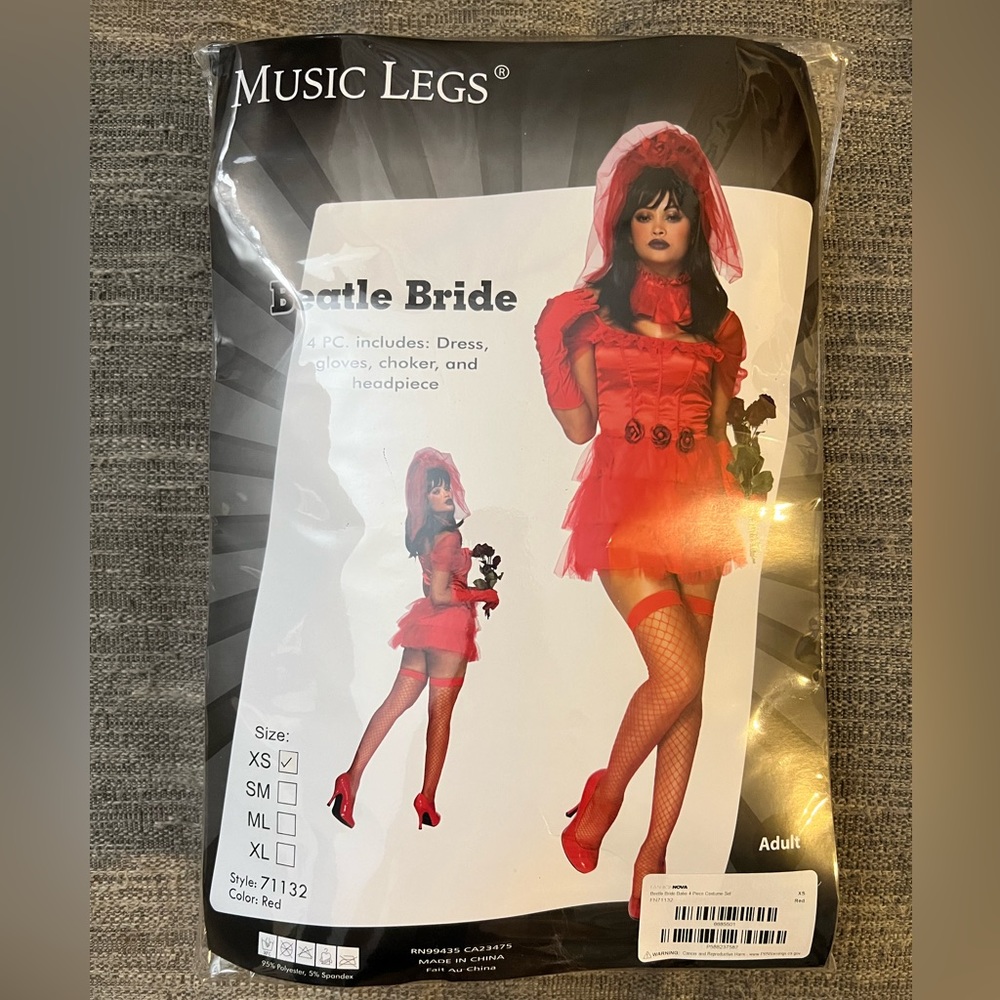 Fashionova Beatle Bride Costume